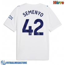 Fotballdrakt Herre Manchester City Antoine Semenyo #42 Tredjedrakt 2026-27 Kortermet